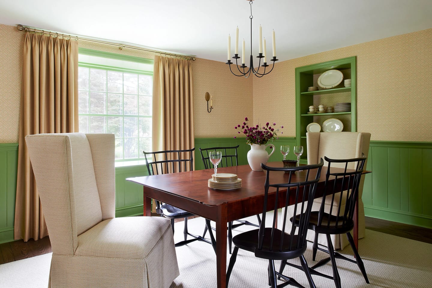 Dining, Antique Pennsylvania Farmhouse in Malvern, Pennsylvania
