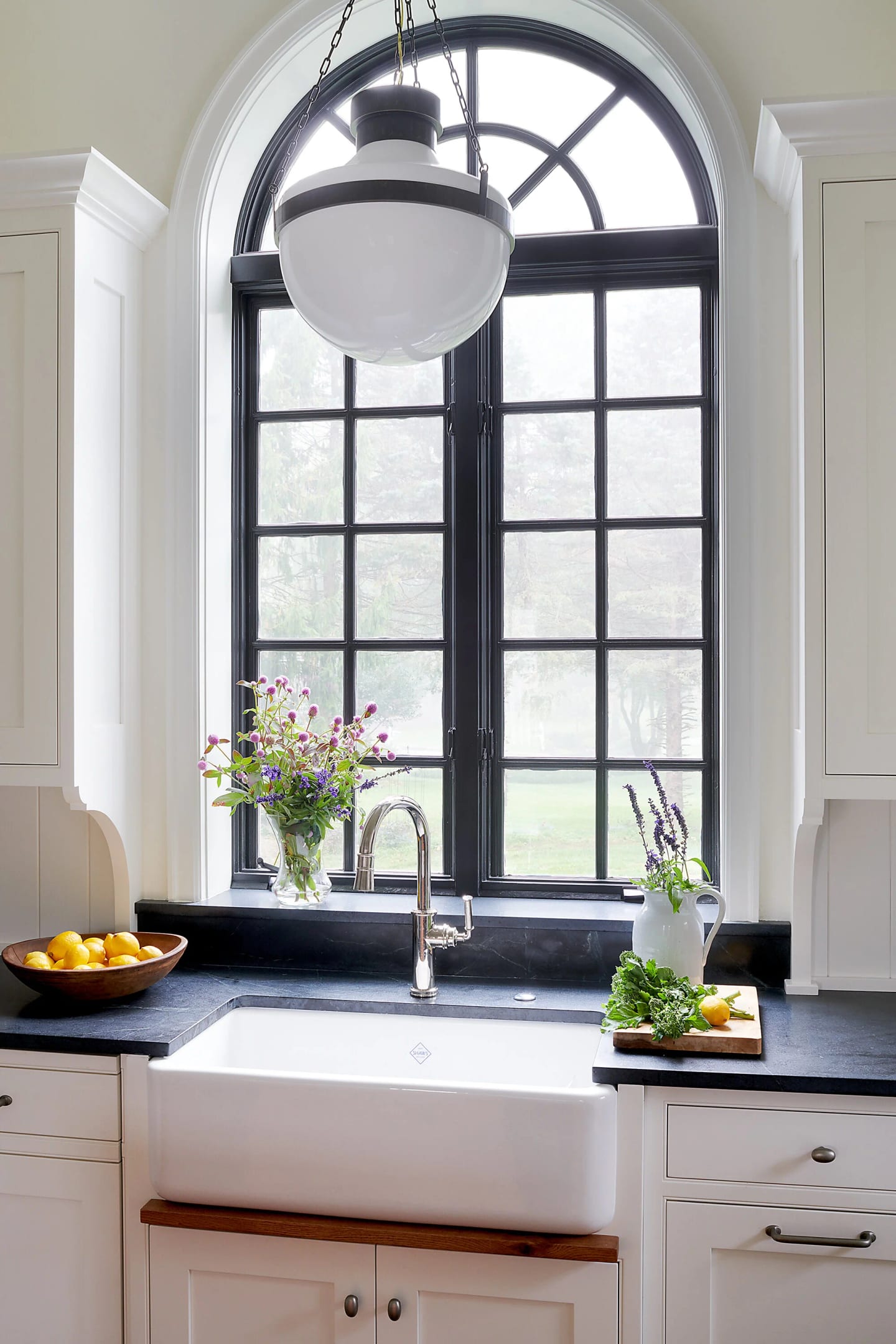 Kitchen, Antique Pennsylvania Farmhouse in Malvern, Pennsylvania