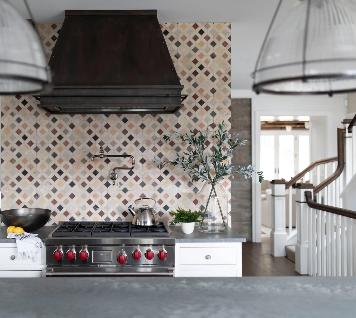 Kitchen, Main Line Historic Barn conversion in Haverford, Pennsylvania