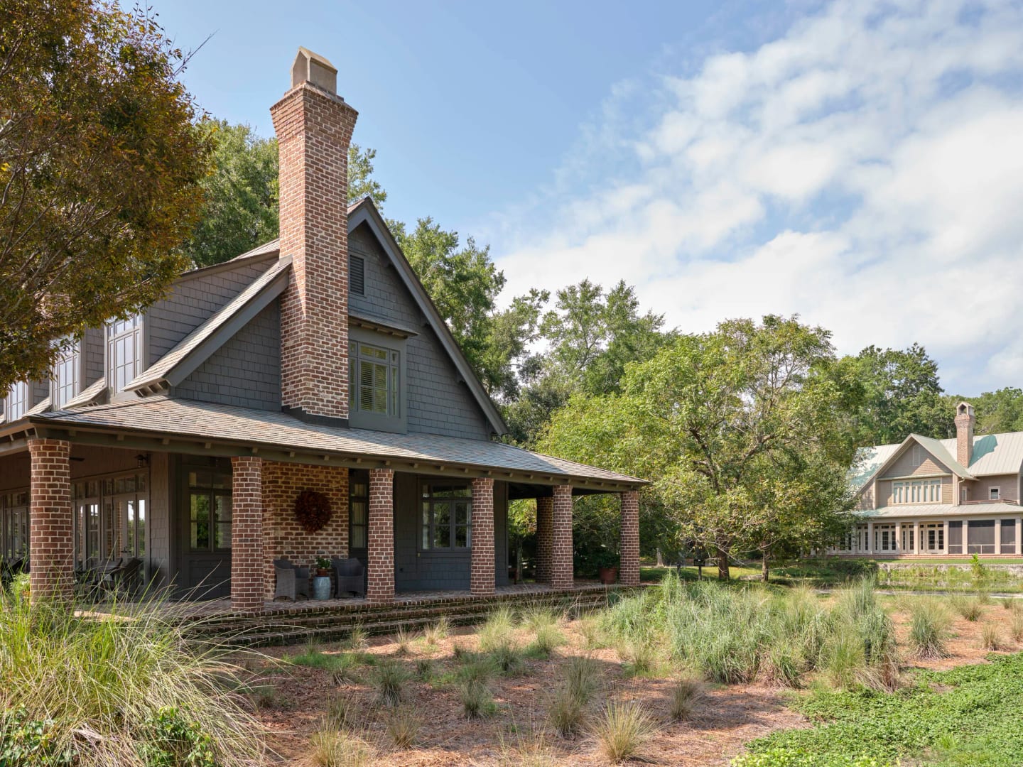 Exterior rear, Old Tabby Links Cottage in Okatie, South Carolina